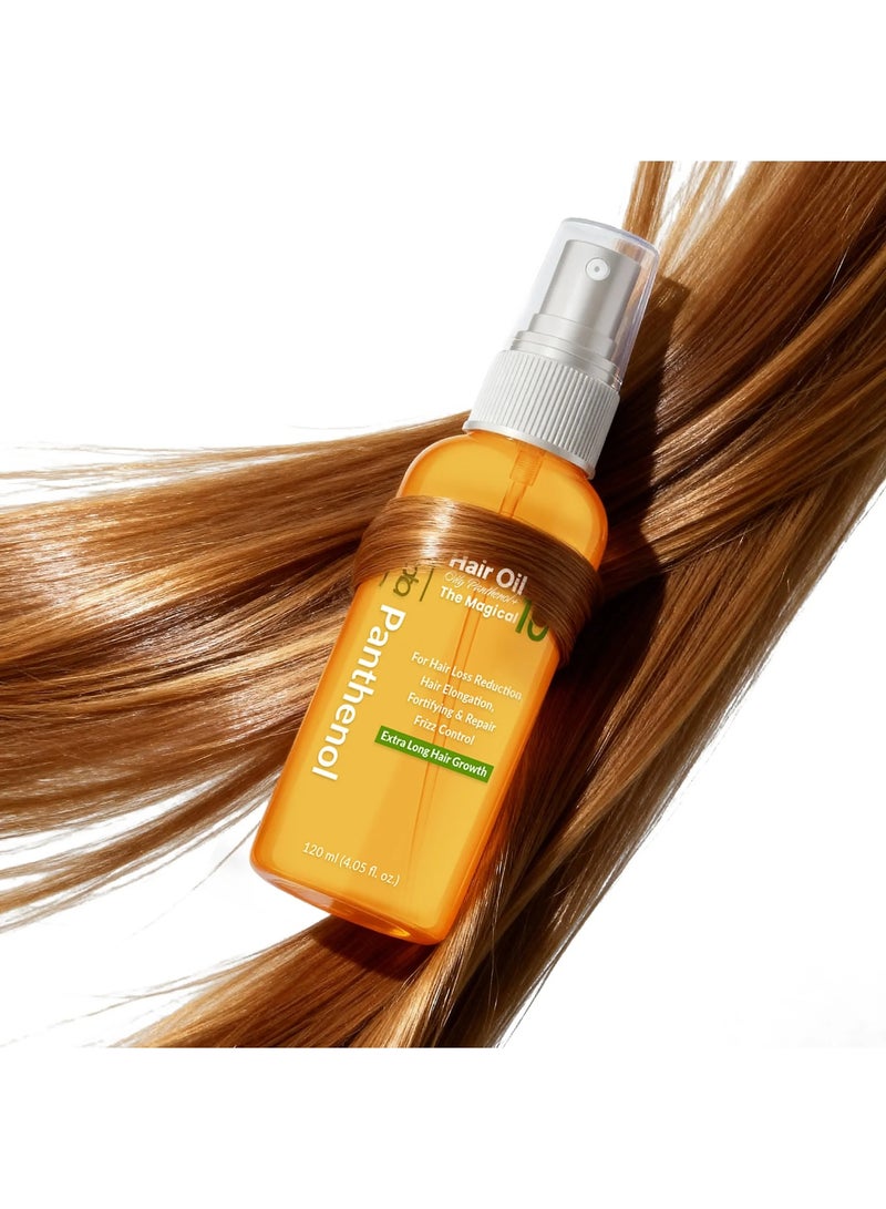 هيبتا بانثينول زيت شعر – لتغذية وتقوية الشعر ومنحه نعومة ولمعانًا وصحة – 120 مل - Image 3